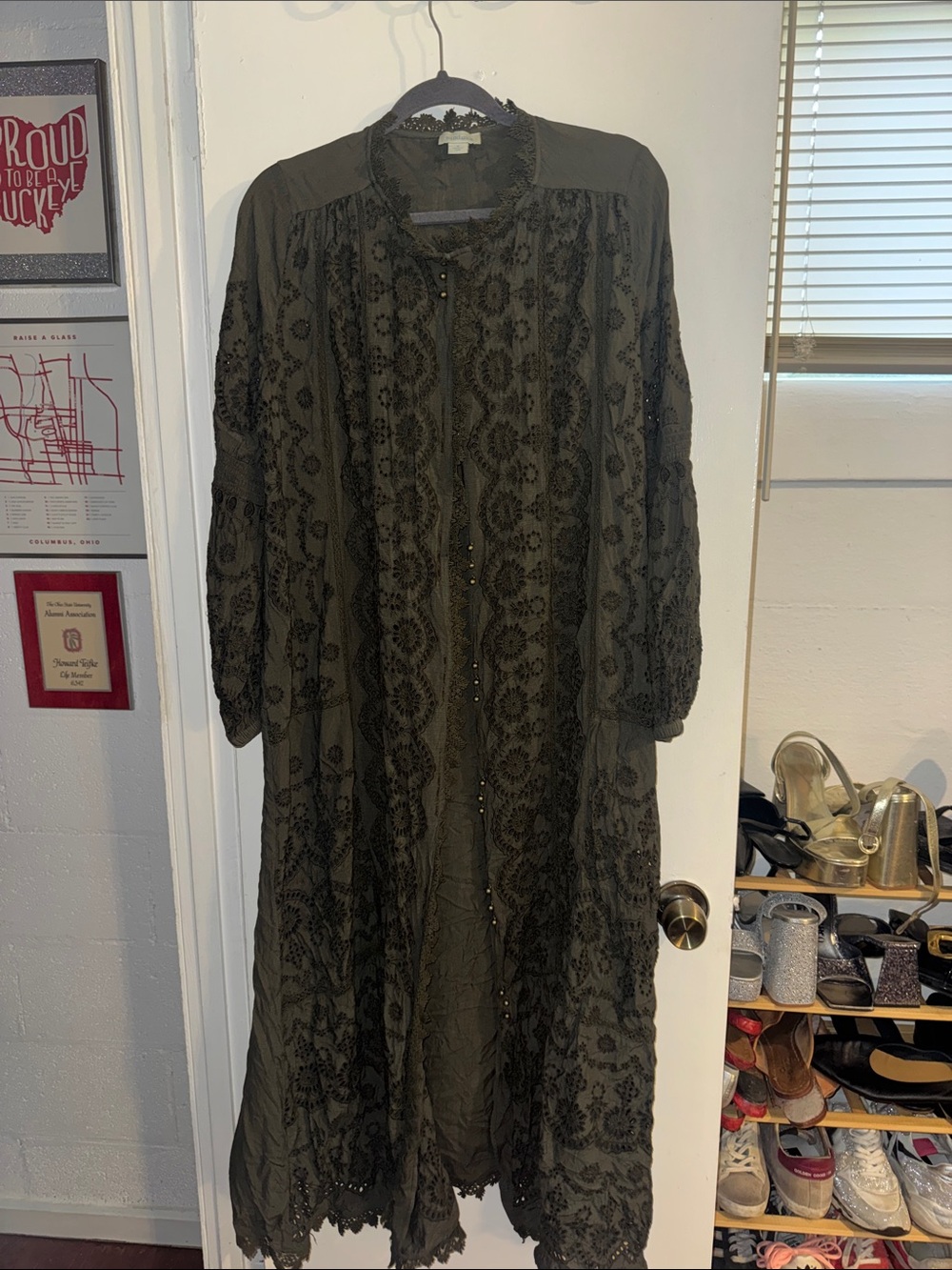 Sundance Embroidered Lace Dress/Duster